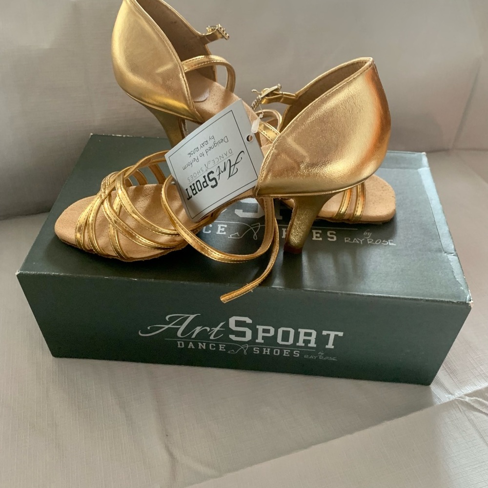 RayRose Latin Dance Shoes size 5.5 UK - Picture 2 of 6
